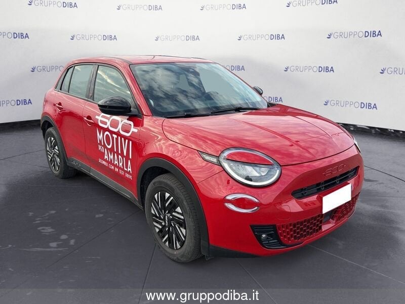 Fiat 600 600 600e - Red- Gruppo Diba